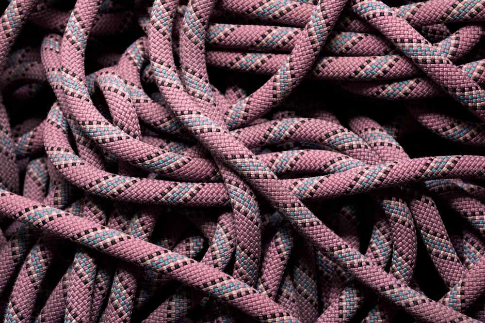 thick climbing rope