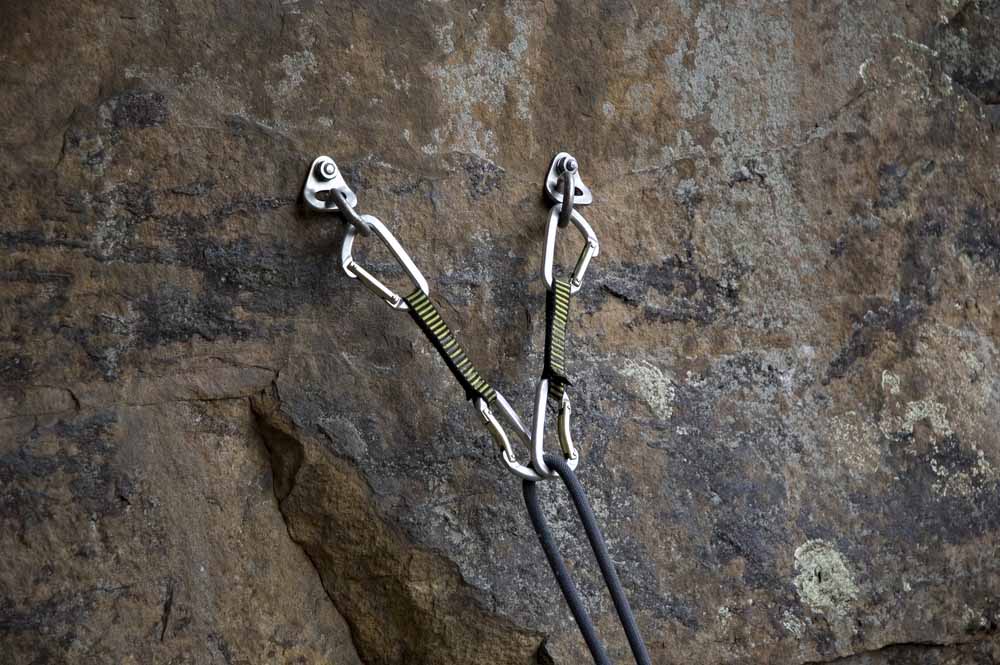 sport climbing anchor