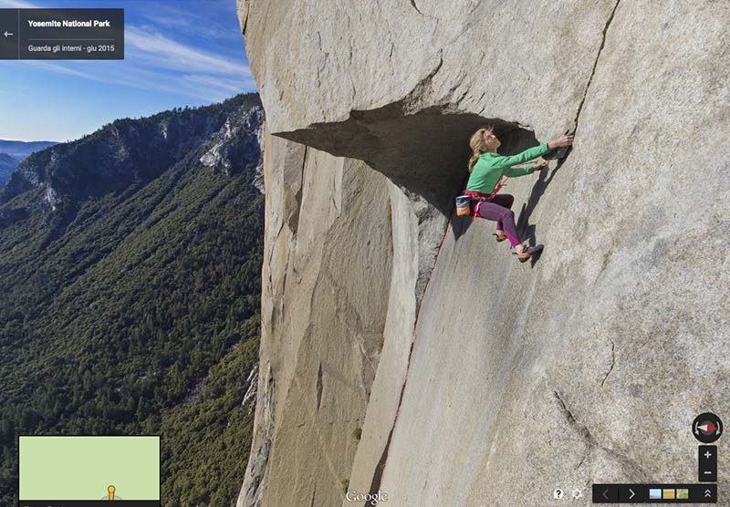 Lynn Hill on The Nose route el capitan